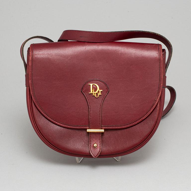 CHRISTIAN DIOR, a leather bag.