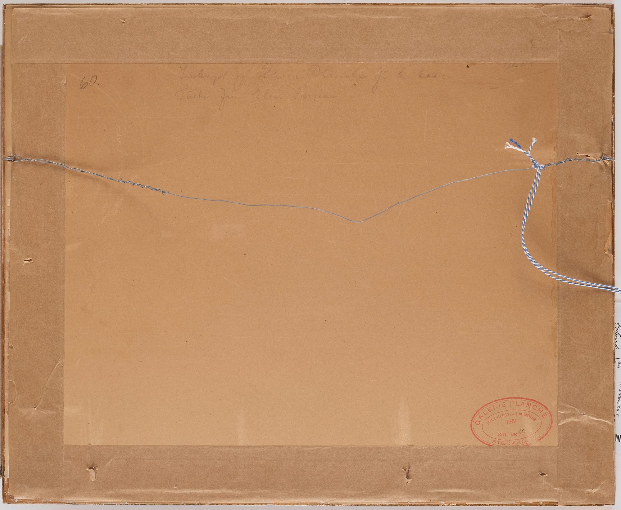 Carl Fredrik Hill, "Tempel, hästar och ryttare II".