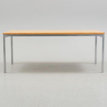 A Poul Kjaerholm "PK-55" table from Fritz Hansen, Denmark.