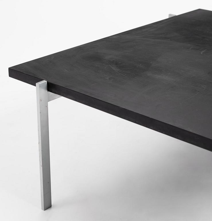 Poul Kjaerholm, a "PK61" coffee table, E. Kold Christensen, Denmark.