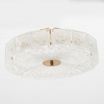 Carl Fagerlund, a ceiling light, Orrefors, 1960's/70's.