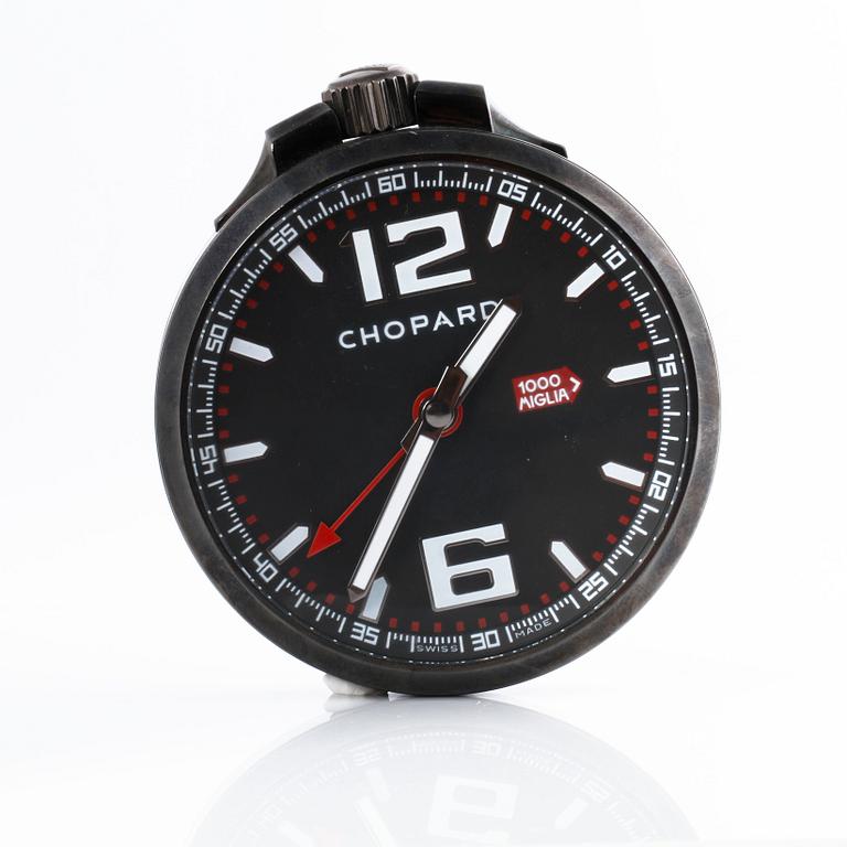 CHOPARD, Mille Miglia GT XL, table alarm clock, 89 mm.