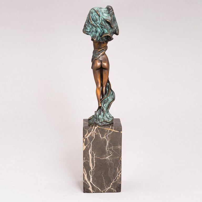 MAX MILO, sculpture in bronze, signed.