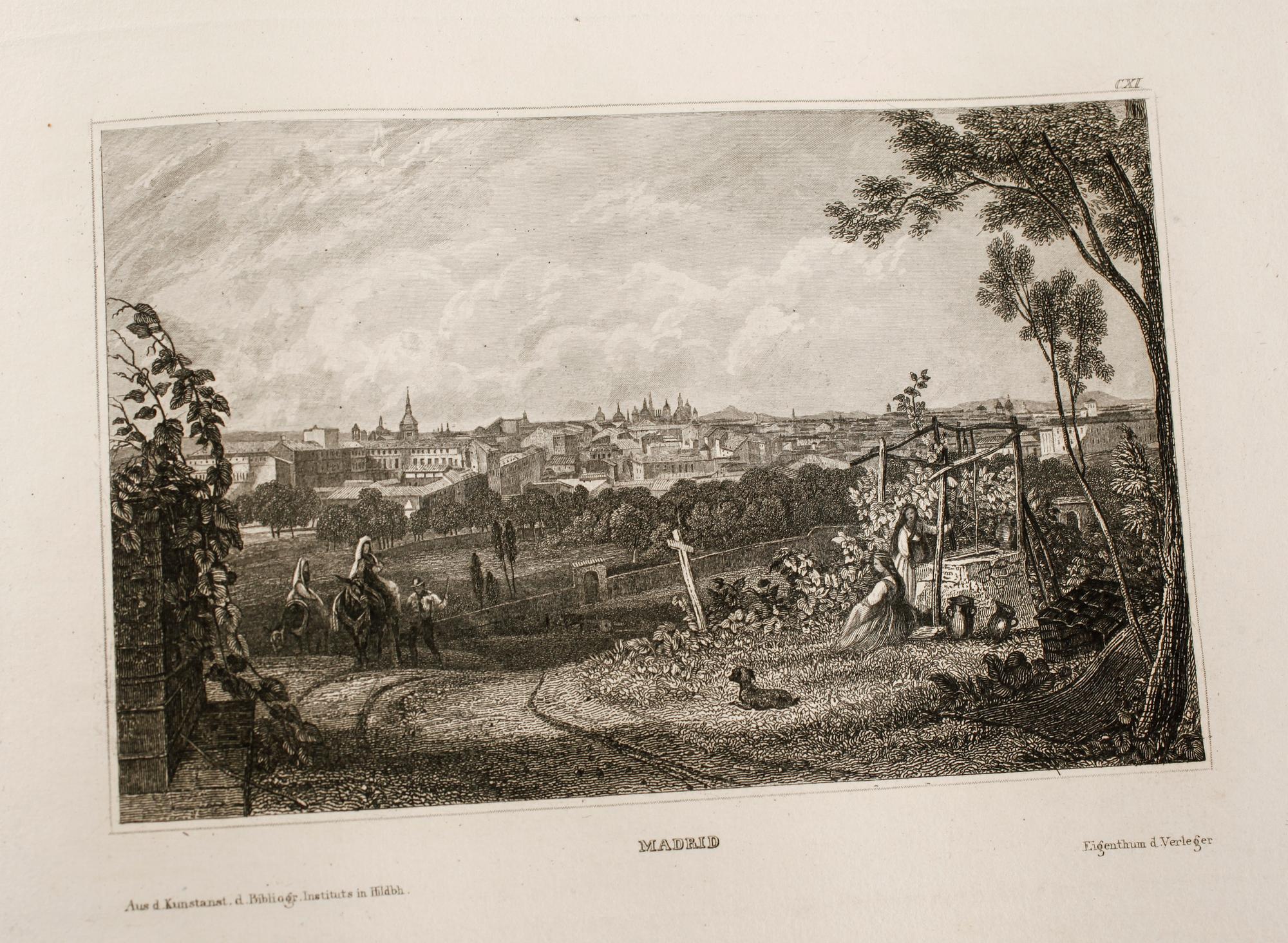 BÖCKER, 5 volymer, Meyer's Universum, Bibliographischen Institut, 1835-38.