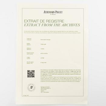 Audemars Piguet, "Tank", wristwatch, 26 x 27 (36) mm.