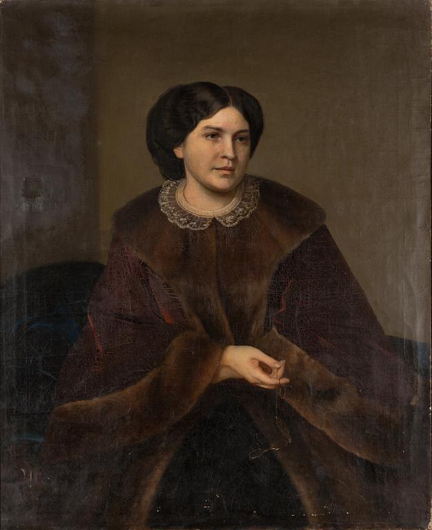 Tuntematon taiteilija, öljy kankaalle, signeeraamaton, 1800-luku.