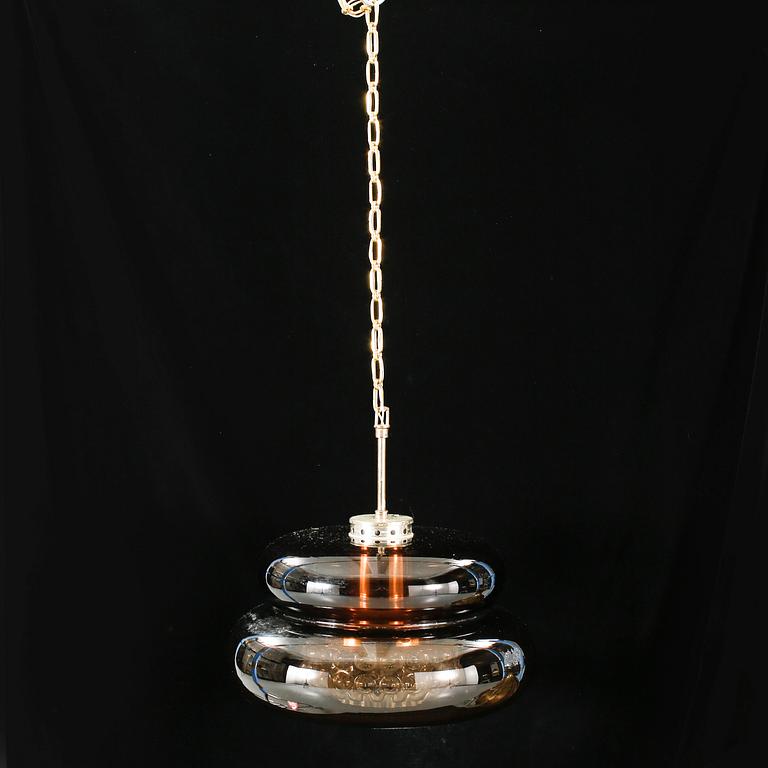 A ceiling lamp "Bubblan" by Carl Fagerlund, Orrefors.