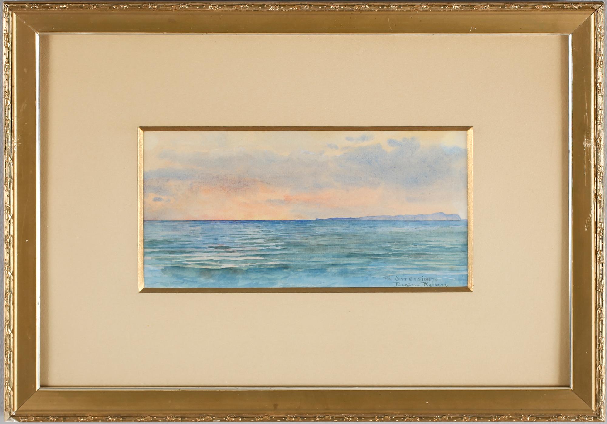 REGINA KYLBERG-BOBECK, akvarell, signerad och daterad -78.