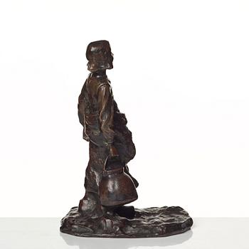 Ruth Milles, sculpture. Signed. Bronze. Height 29 cm.