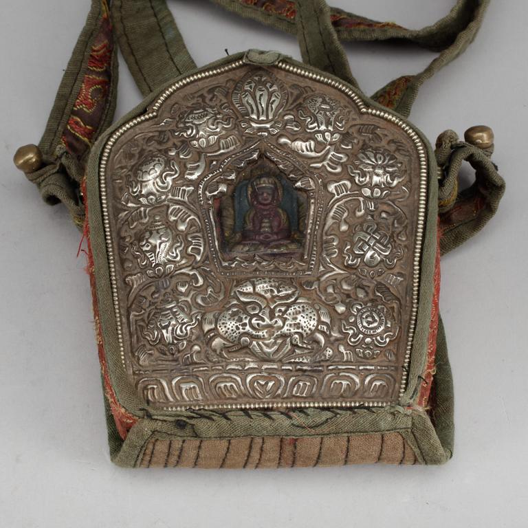 AMULETTER, 2st, Tibet, 1900-tal.