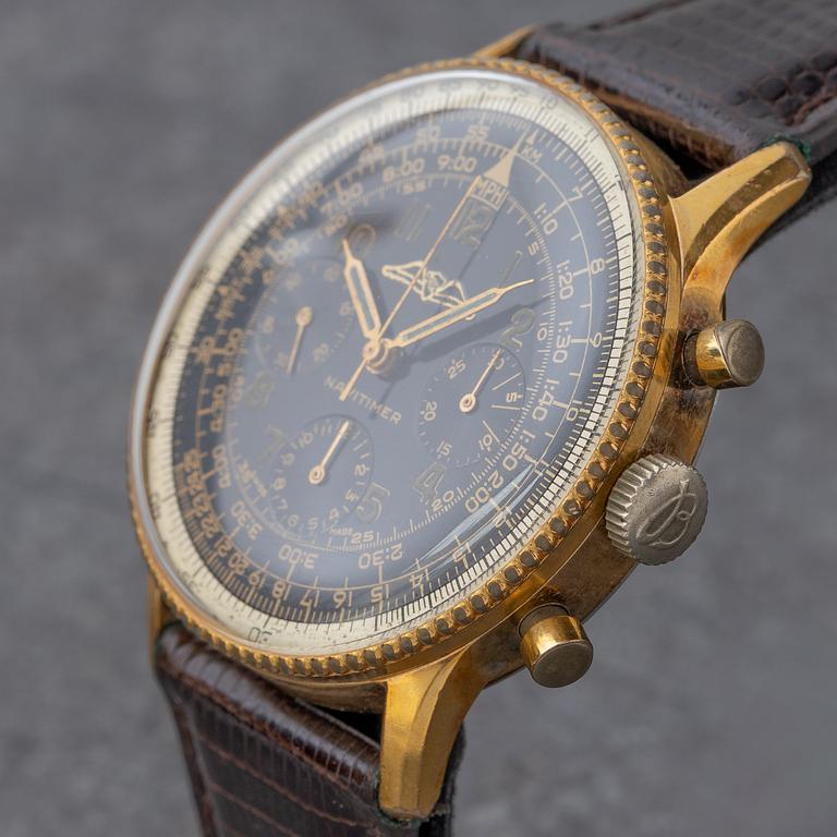 Breitling, Navitimer, kronograf, "AOPA All Black", "Officer Tor Backlund", ca 1961.