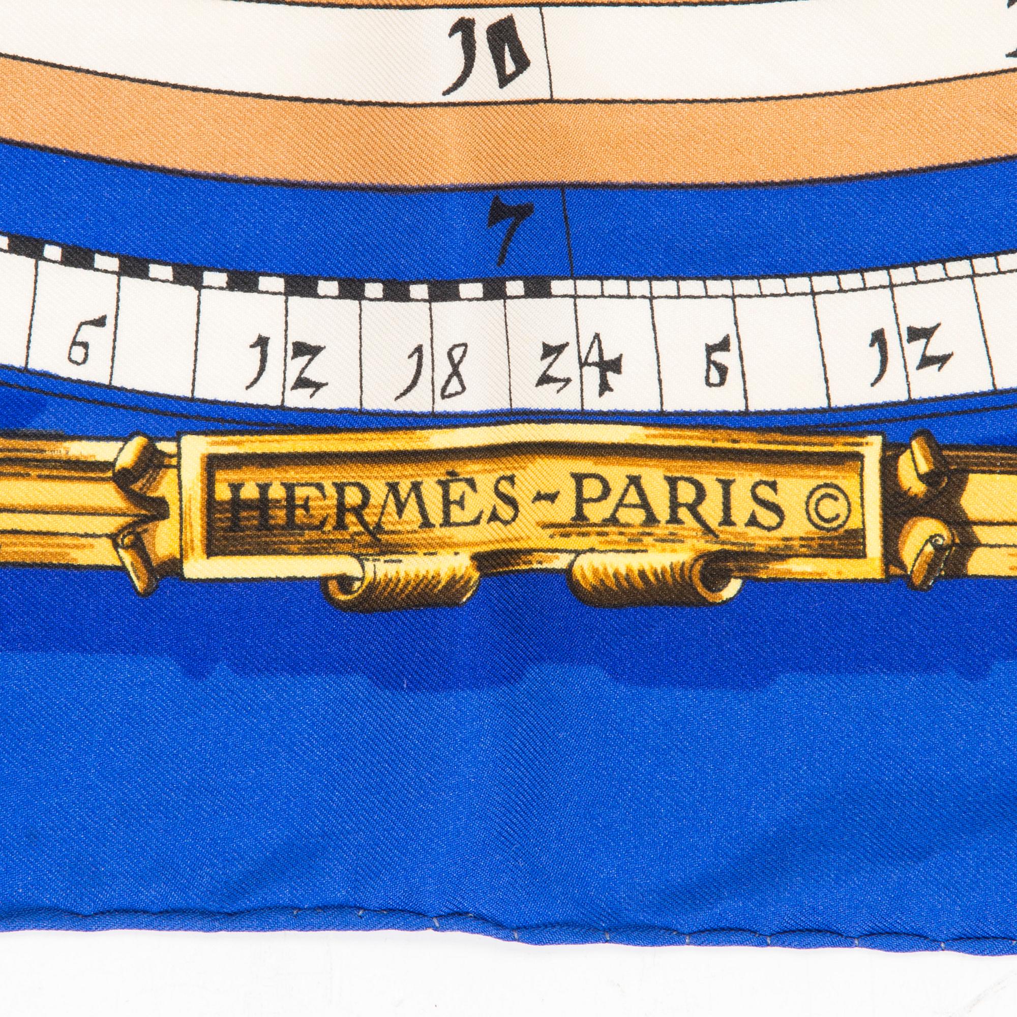 Hermès, scarf, "Dies et Hore"/"Astrologie".