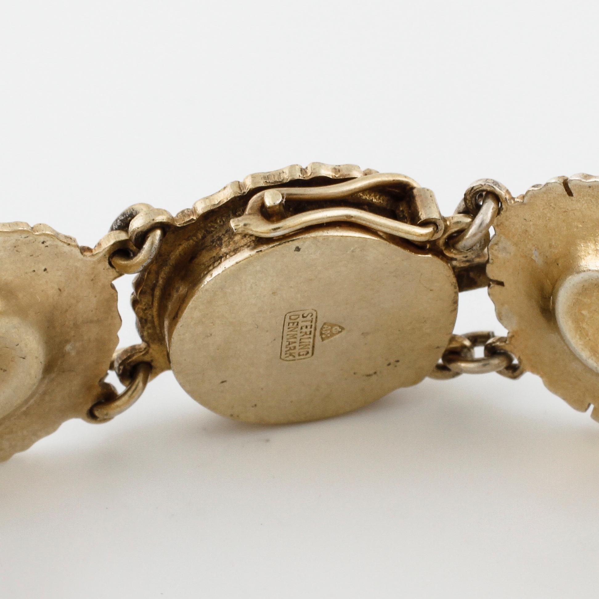 GEORG JENSEN, armband "Daisy".