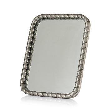 187. Estrid Ericson, a pewter framed mirror model "A 2518", Firma Svenskt Tenn, Stockholm, 1947.