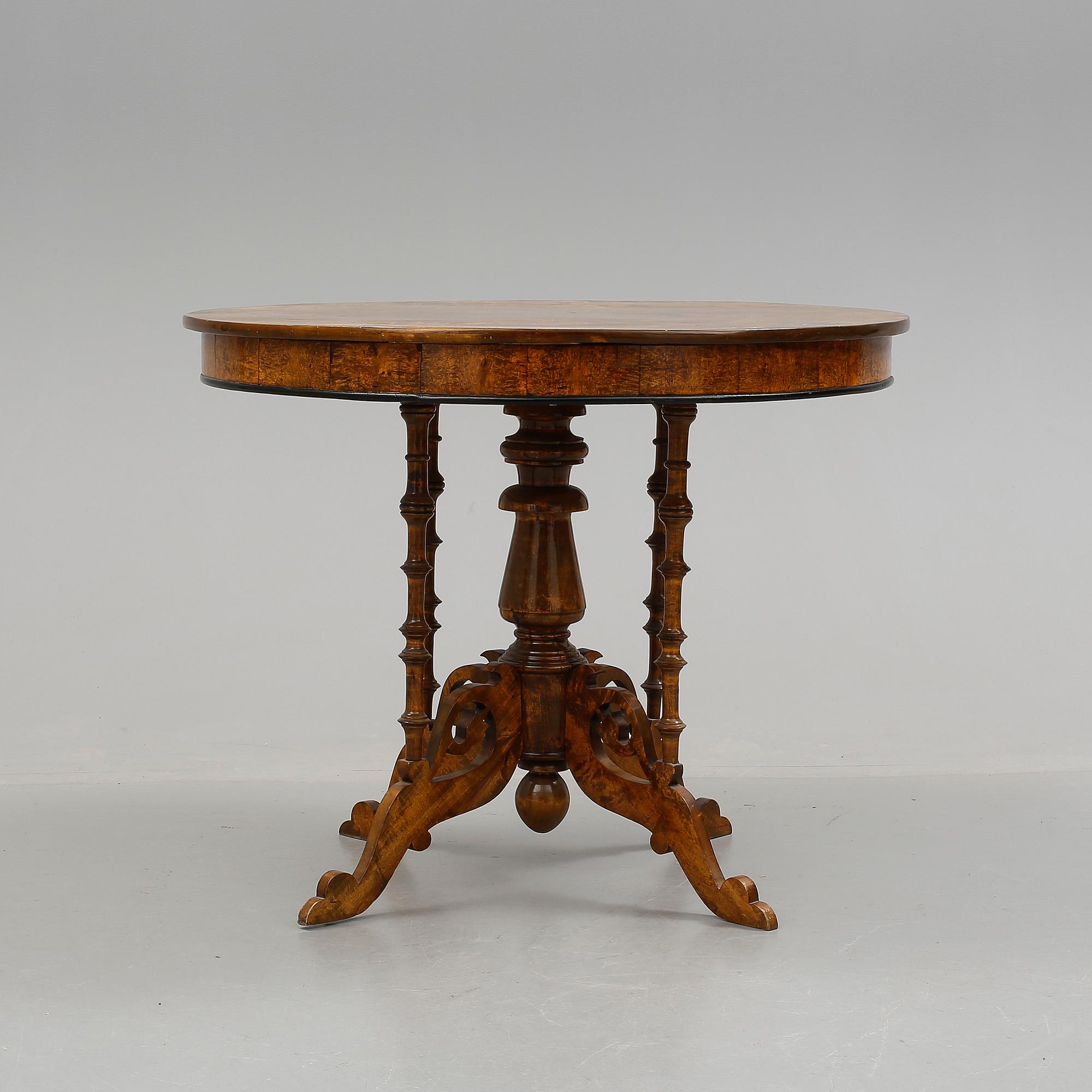 SALONGSBORD, nyrokoko, 1800-talets andra hälft.