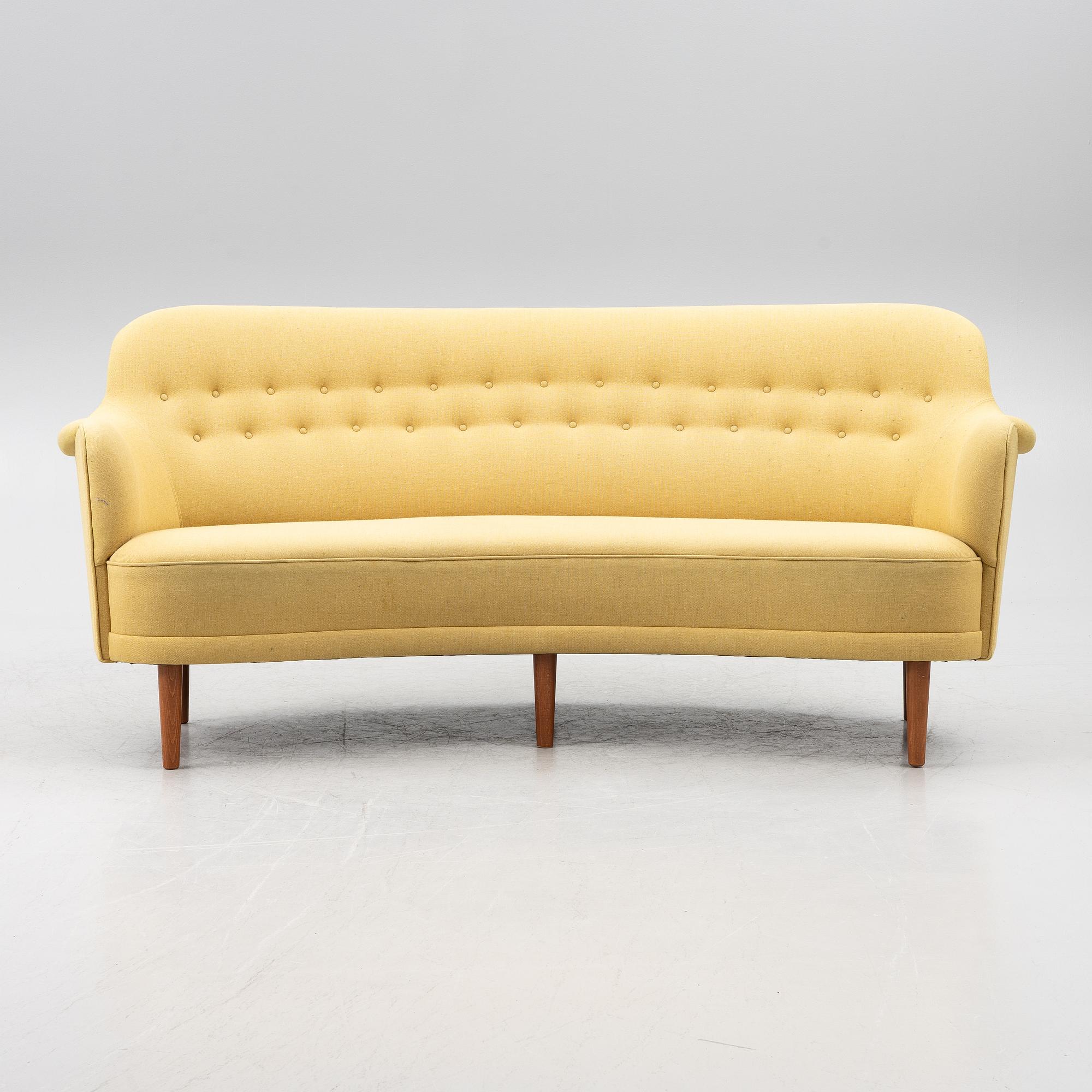 Carl Malmsten, sofa, 'Samsas round', O.H. Sjögren,.