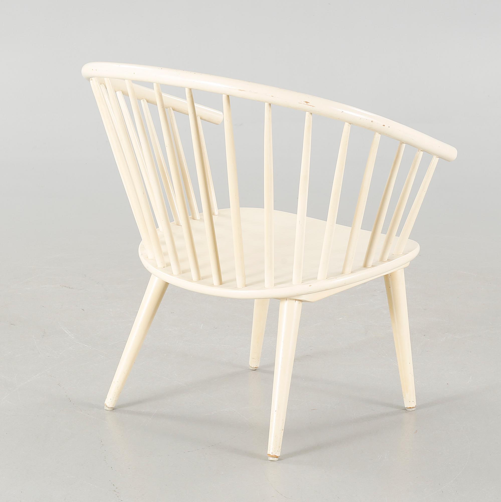 GILLIS LUNDGREN, stol, "Eker", IKEA, 1960-tal.