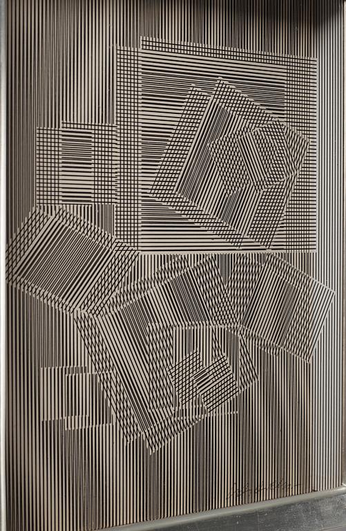 Victor Vasarely, Ur "René Descartes, Le Discours de la Méthode".