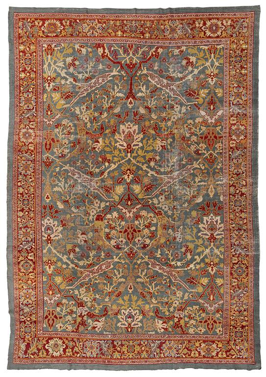 A Ziegler Mahal carpet, West Persia, 523 x 363 cm.