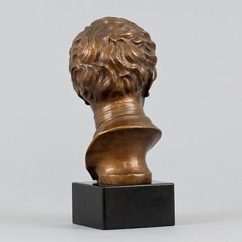 SKULPTUR, brons, efter Edmé Bouchardon, Herman Bergman gjuterier.