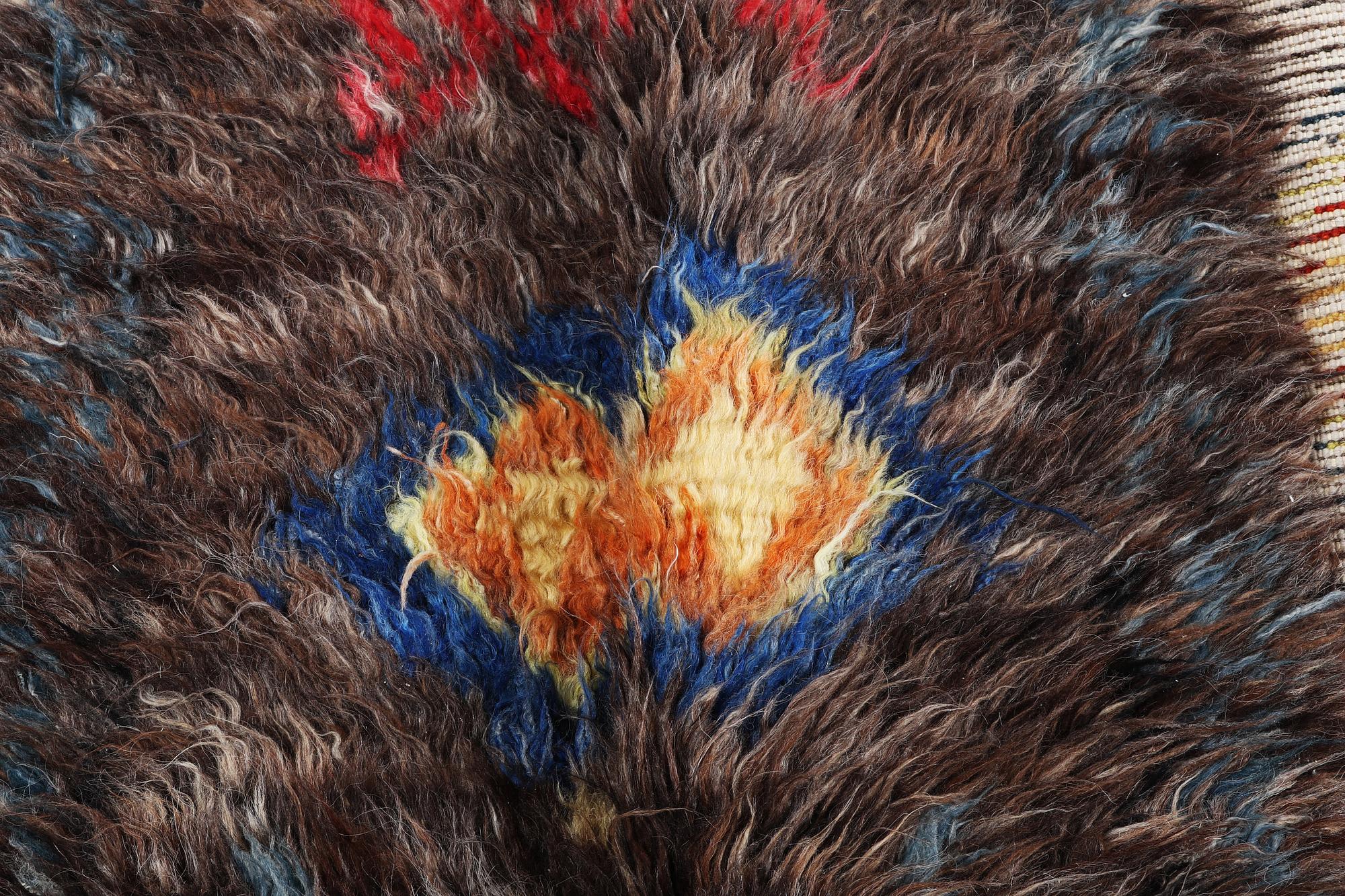 A rug, Gabbeh Golsang, ca 235 x 162 cm.