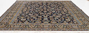 Carpet, Keshan, approx. 340 x 240 cm.