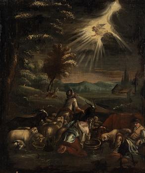 Leandro Bassano, His Succession, The Angel Appears to Abraham.