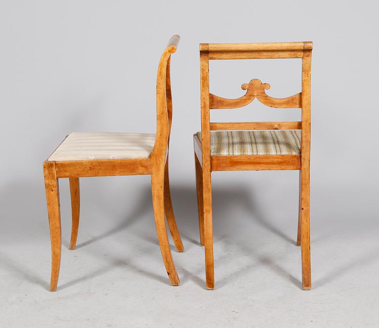 STOLAR, 4 st, Karl Johan, 1800-talets första hälft.