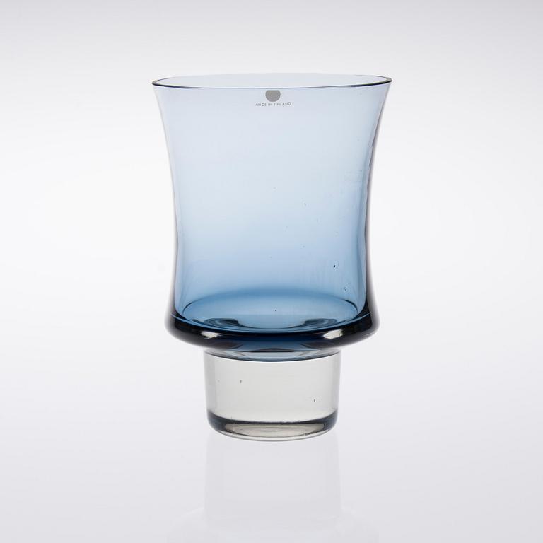 VAS, glas, signerad Tapio Wirkkala 3589, Iittala.