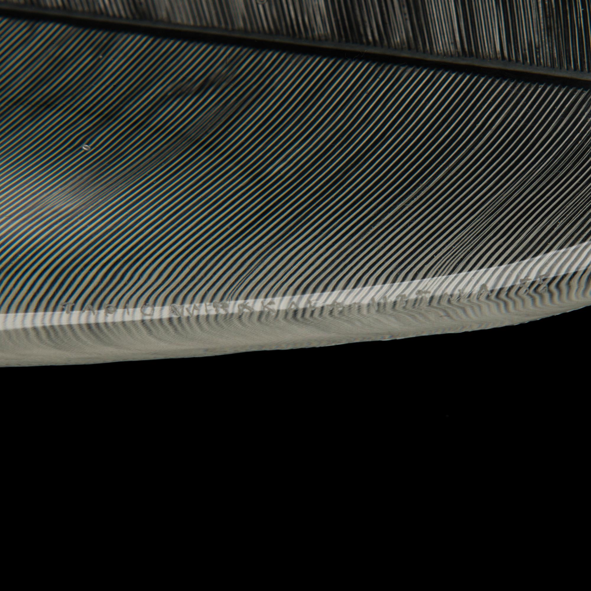 TAPIO WIRKKALA, BOWL. Sulka (Feather). Signed Tapio Wirkkala Iittala -55.