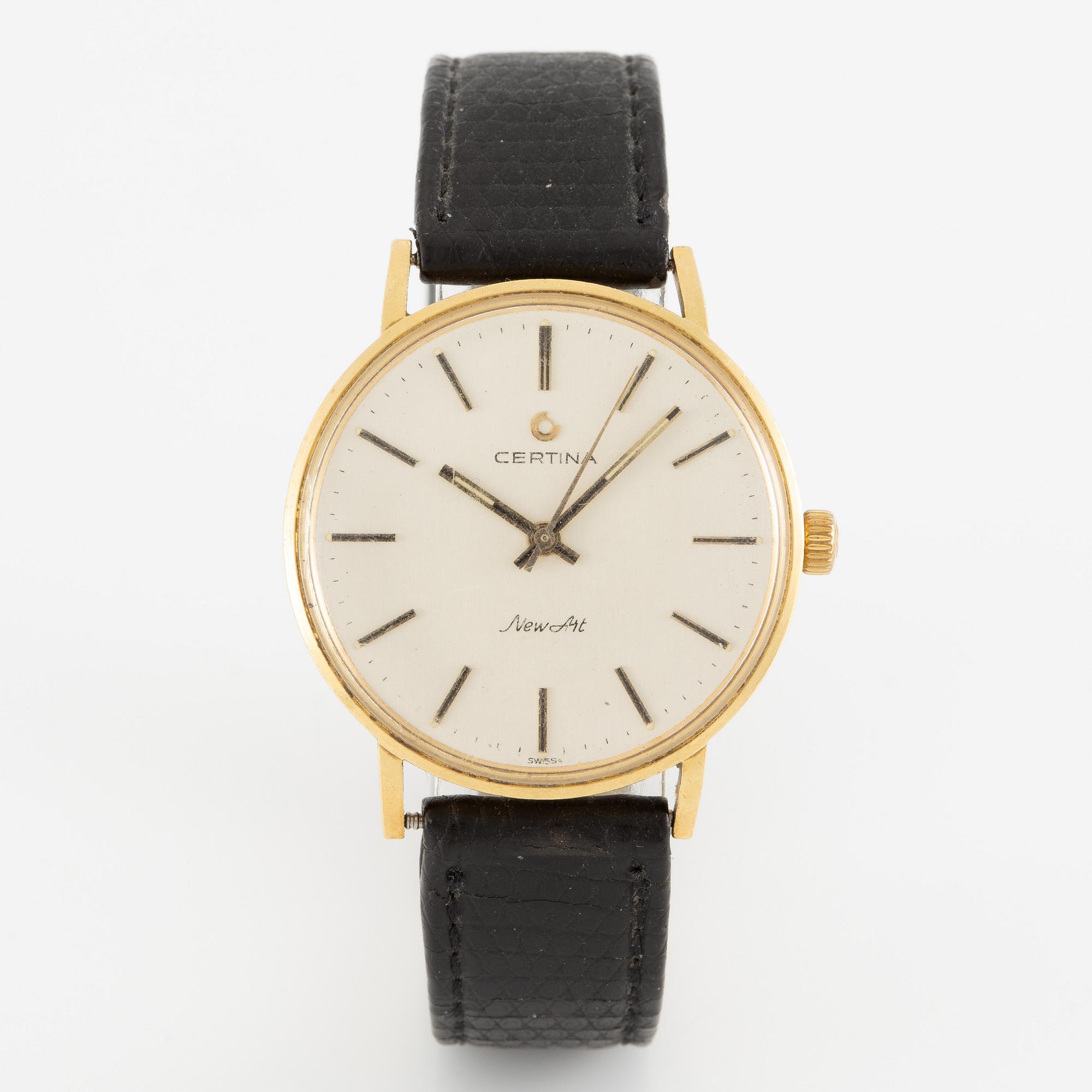 Certina, New Art, wristwatch, 33.5 mm.