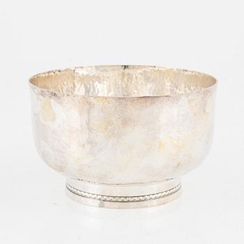 A Swedish silver bowl bearing the mark of GAB, Eskilstuna, 2016.