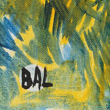 Bengt Arne Linderos, oil on canvas, signed.