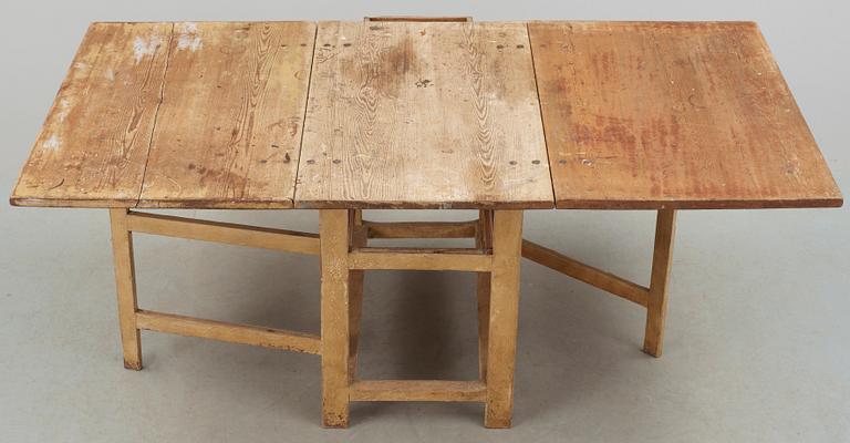 SLAGBORD, allmoge, 1800-tal.