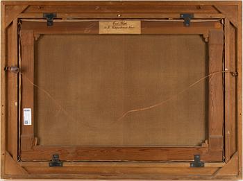 Carl Bögh, olja på duk, signerad och daterad 1866.