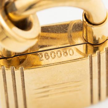 Hermès, armbandsur, "Kelly Lock", 20 x 20 (37,5) mm.