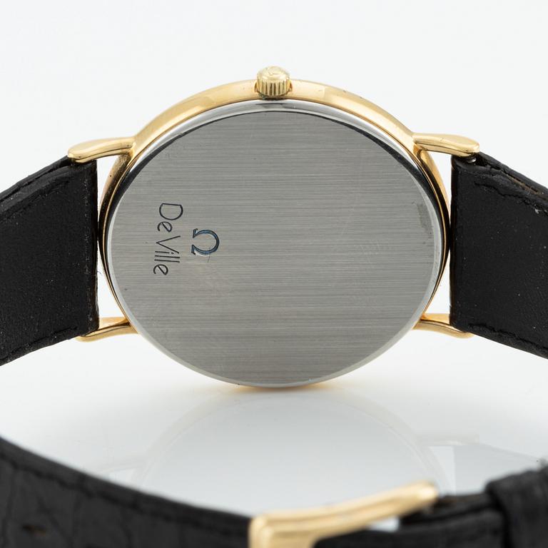 Omega, De Ville, Ile de France, wristwatch, 32.5 mm.