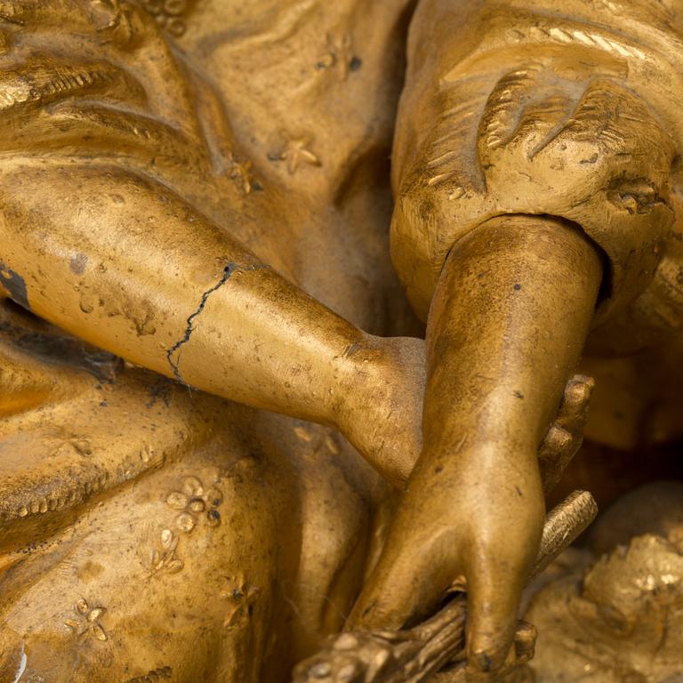 BORDSPENDYL, Japy Frères, Paris, Frankrike, 1800-talets andra hälft.