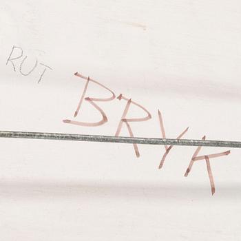 RUT BRYK, KERAMIKRELIEF. Piritta. Sign. Bryk. Arabia, 1954.