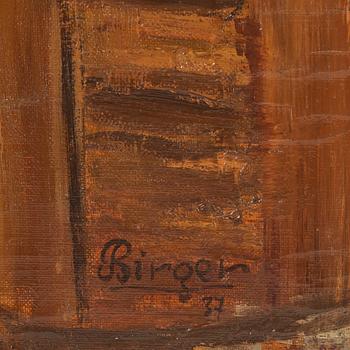 Birger Birger-Ericson, oil on canvas, signed and dated -37.