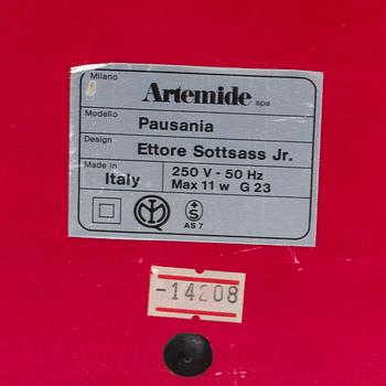 BORDSLAMPA, "Pausania", Ettore Sottsass, Artemide, 1900-talets andra hälft.