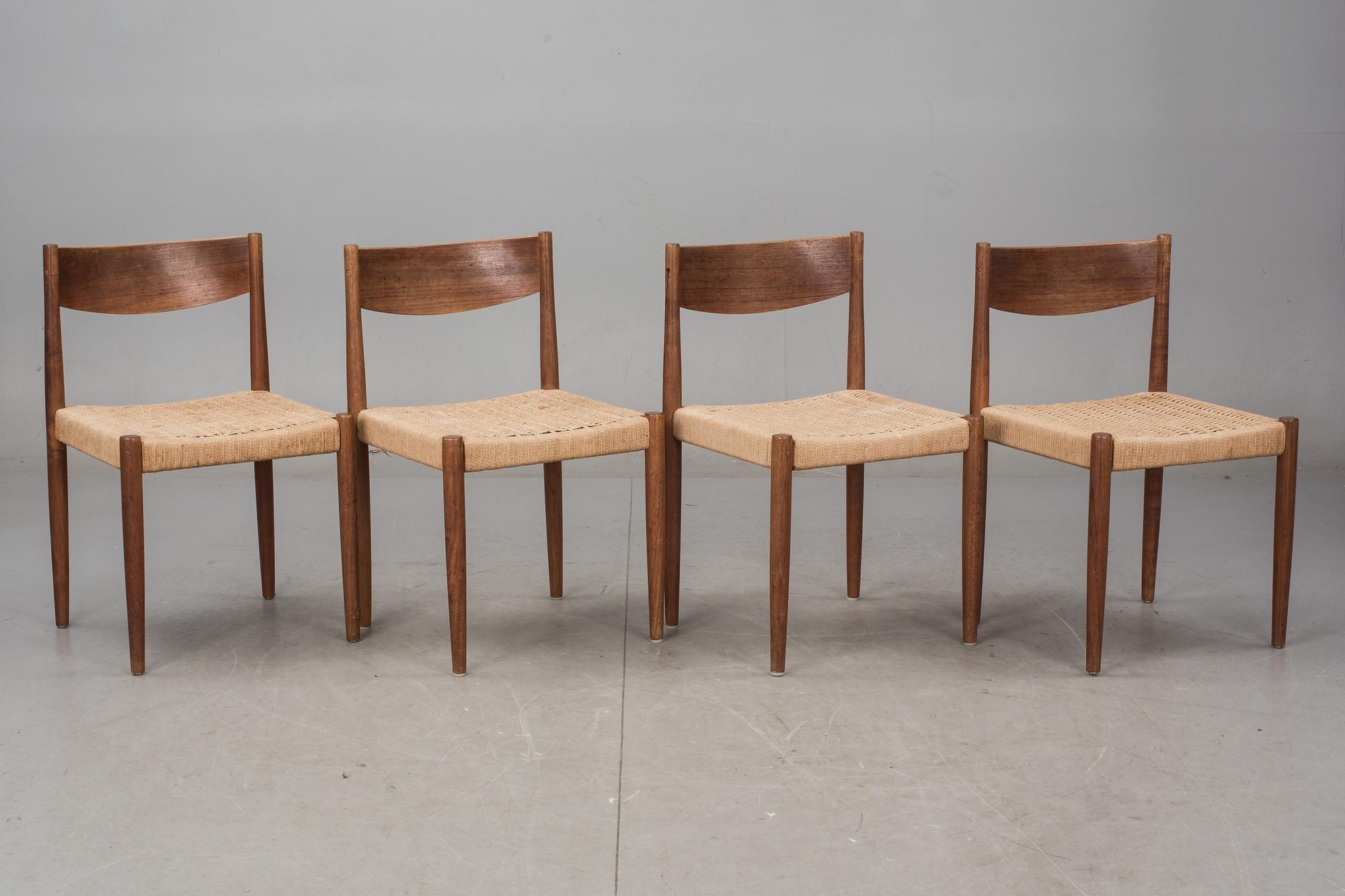 STOLAR, 4 st, teak, Danmark.