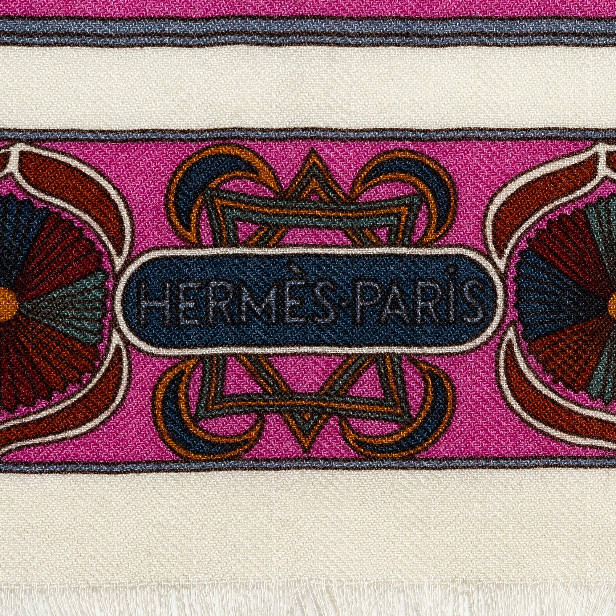 Hermès, sjal, "Folklore".