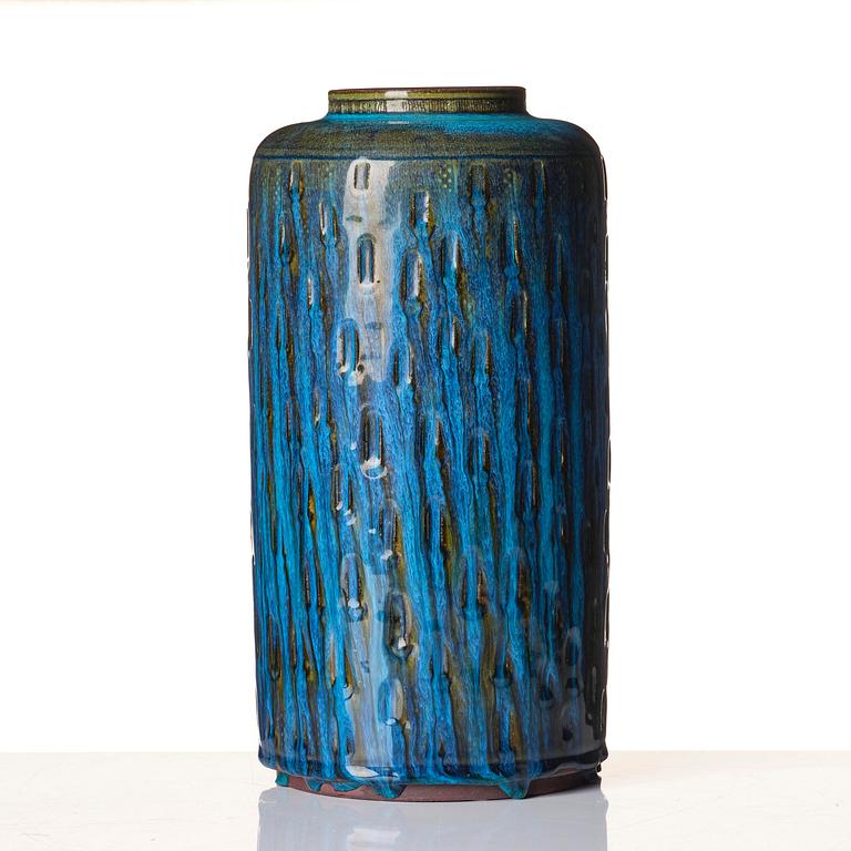 Wilhelm Kåge, a Farsta stoneware vase, Gustavsberg Studio 1958.