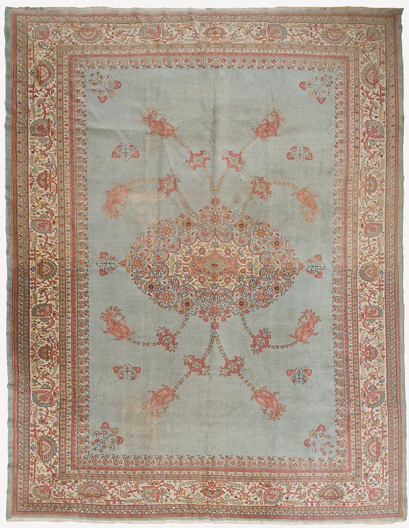 MATTA. Antik/Semiantik Turkisk. 442,5x347,5 cm.