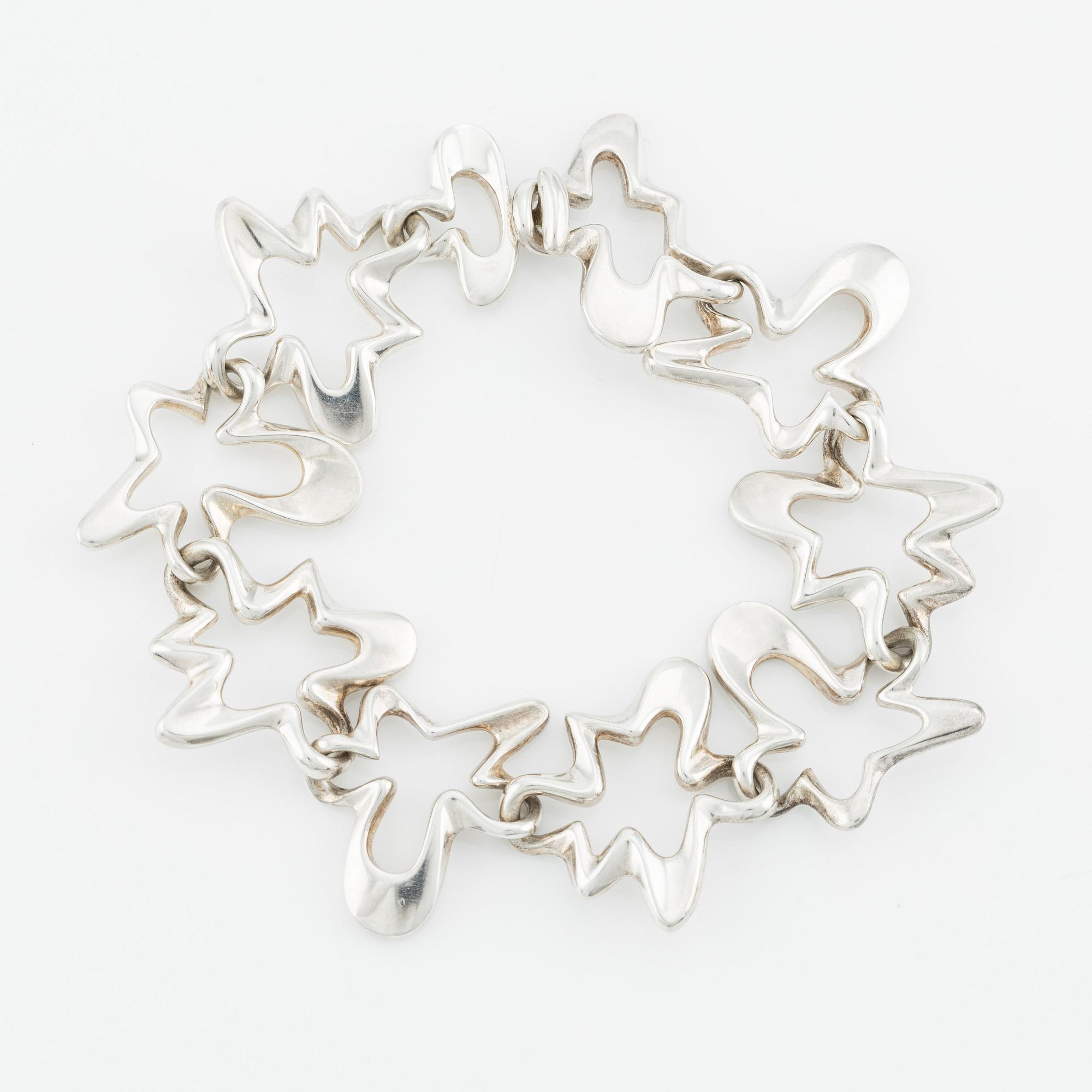 Henning Koppel, a sterling silver bracelet for Georg Jensen, Denmark.