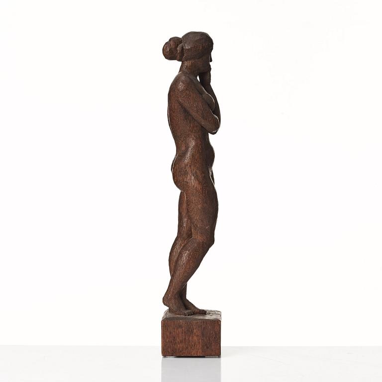 Michael Schilkin, a carved wooden sculpture, Finland 1923.