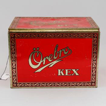 A box from Örebro Kex, middel of the 20th century.