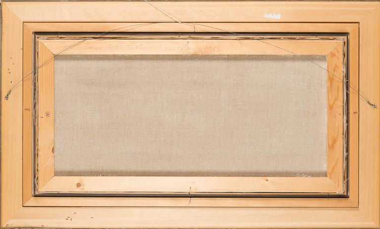 Onni Oja, olja på duk, signerad.