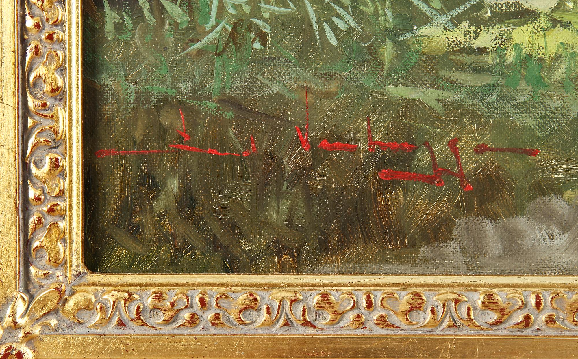 BEREND VAN DER BRUGGEN, olja på duk, sign.